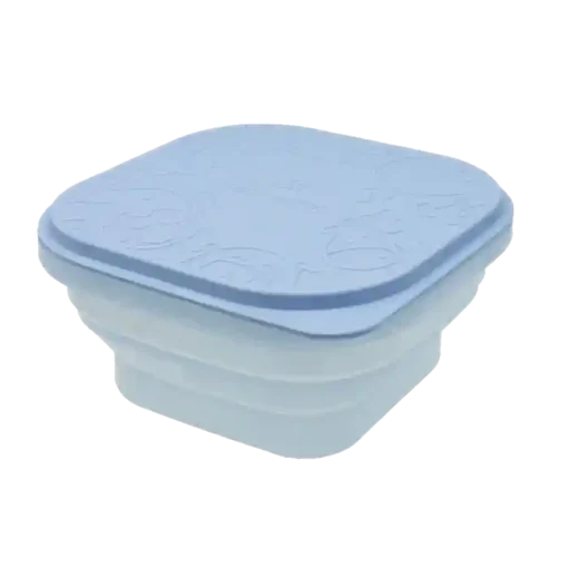 Marcus & Marcus Collapsible Snack Container PASTEL BLUE