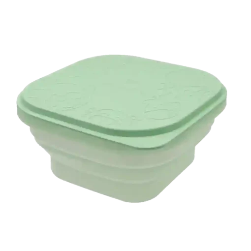 Marcus & Marcus Collapsible Snack Container PASTEL GREEN