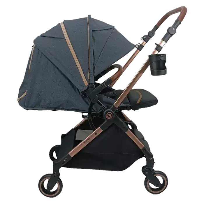 Fairworld Q-Fold Stroller SIDE VIEW