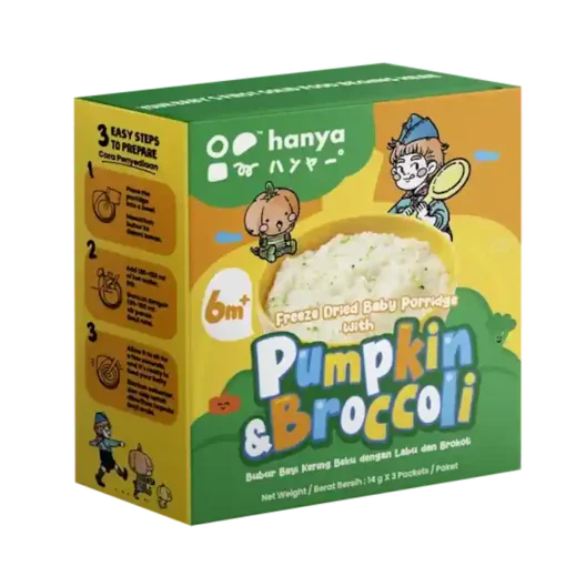 Hanya Freeze Dried Porridge PUMPKIN & BROCCOLI