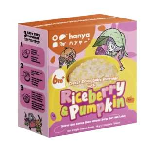Hanya Freeze Dried Porridge RICEBERRY & PUMPKIN