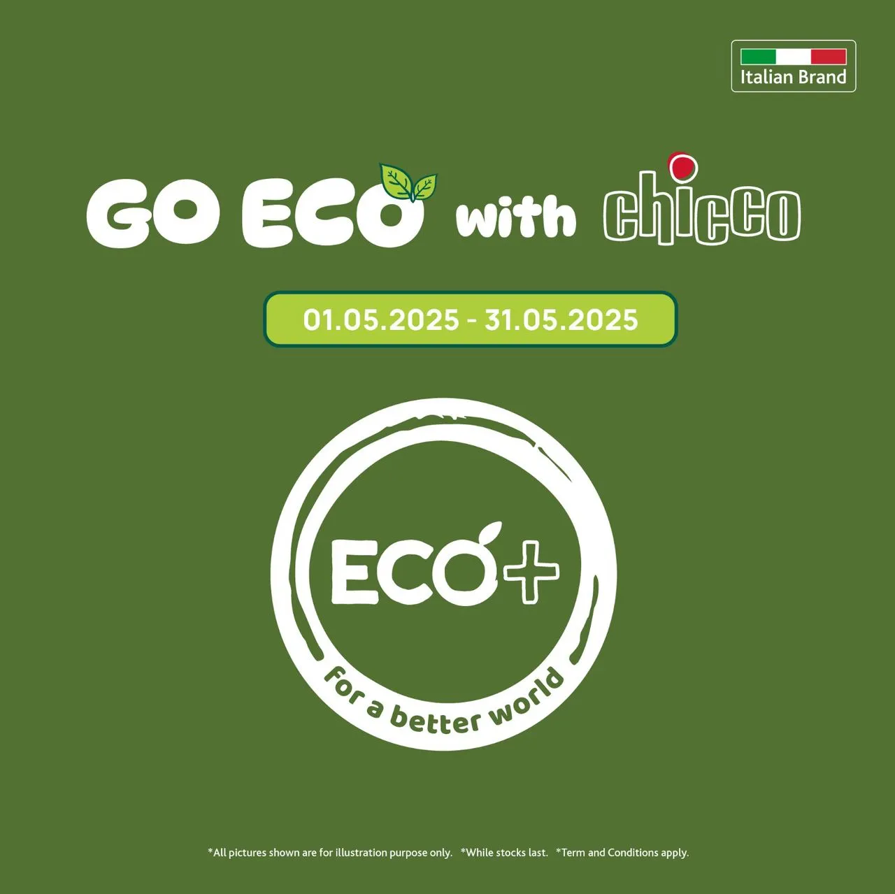 Chicco Promo – Go Eco With Chicco 2025