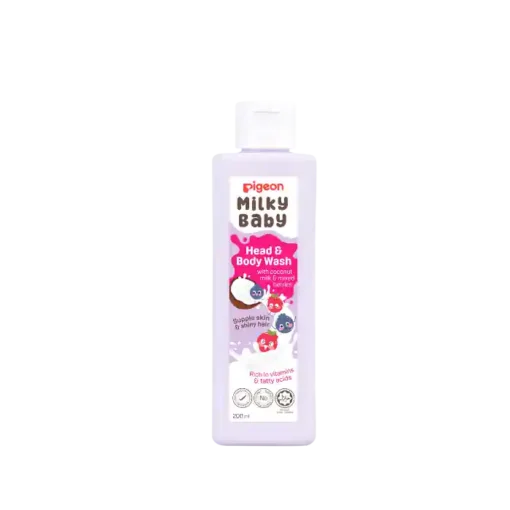 Pigeon Milky Baby Head To Toe 200ml