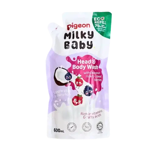 Pigeon Milky Baby Head To Toe 600ml REFILL
