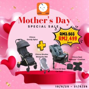 Chicco: Goody Xplus Stroller & Chicco Bi-Seat R129 360 Car Seat