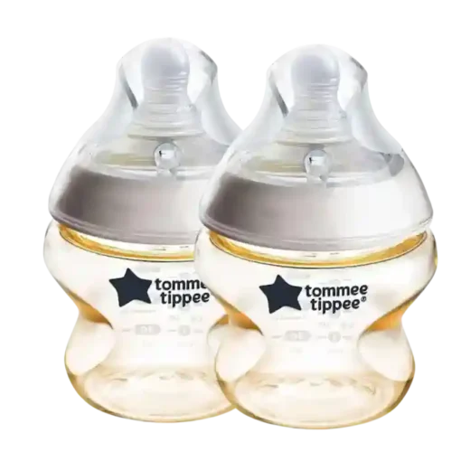 Tommee Tippee Baby PPSU Bottle NATURAL START 150ml PLAIN TWIN