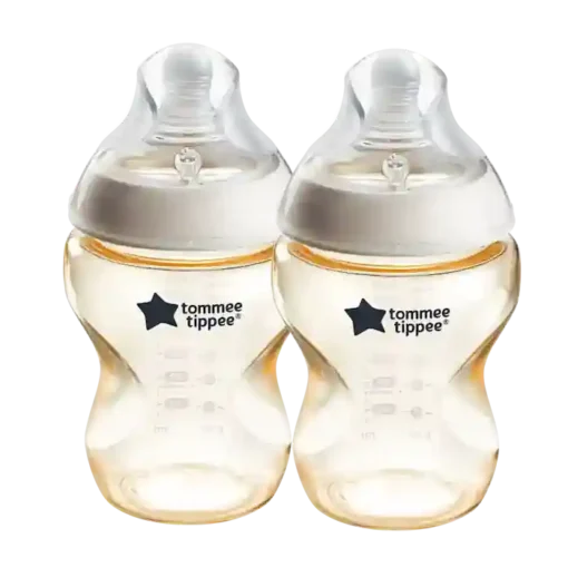 Tommee Tippee Baby PPSU Bottle NATURAL START 260ml PLAIN TWIN