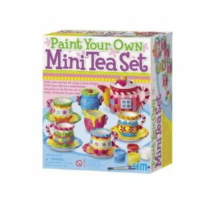 4M Fun Craft Paint Your Own Tea Set