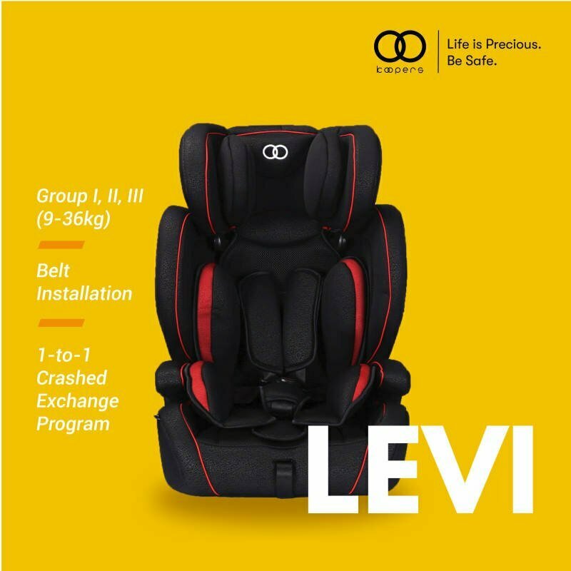 Koopers Levi Car Seat Features 1