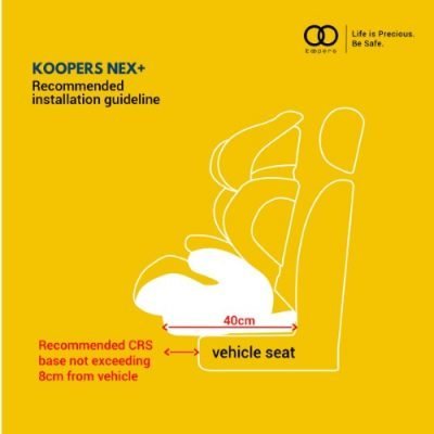 Koopers Nex+ Booster Car Seat