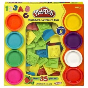 Play-Doh Numbers Letter N Fun