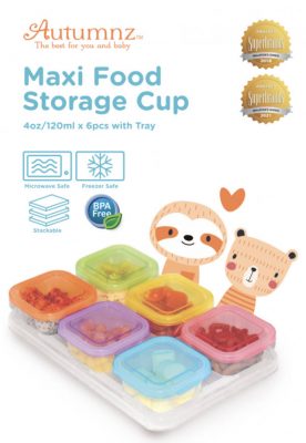 Autumnz 6pcs Maxi Food Storage Cups Descriptions