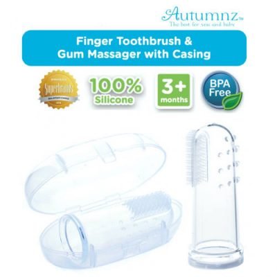 Autumnz Finger Toothbrush & Gum Massager