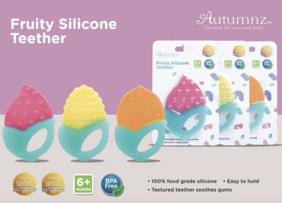 Autumnz Fruity Silicone Teether