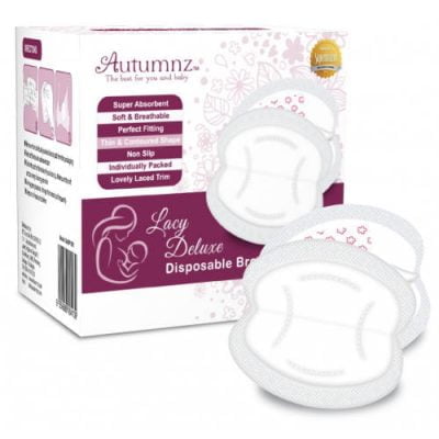 Autumnz Lacy Disposable Breast Pads 36pcs