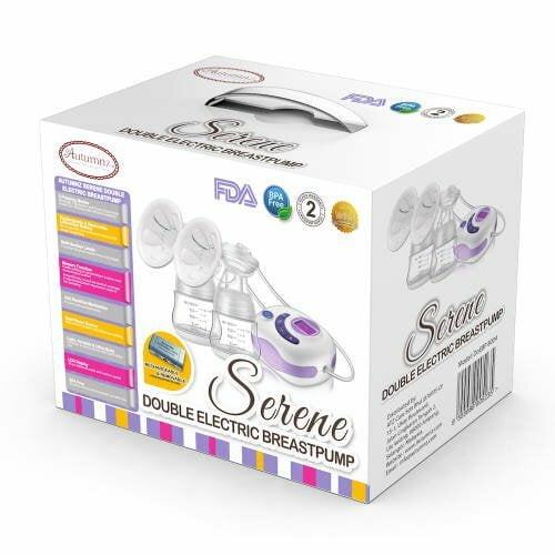 Autumnz Serene Convertible Double Electric Breast Pump Box