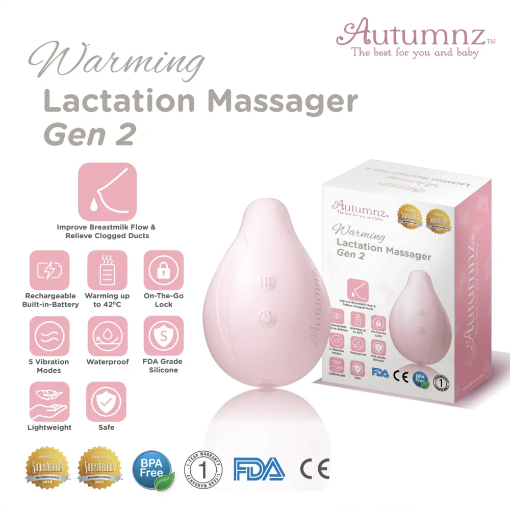 Autumnz Warming Lactation Massager Gen 2 Descriptions 1