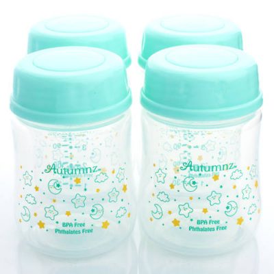 Autumnz Wide-Neck Breastmilk Storage Bottle MOONSTAR TURQUOISE