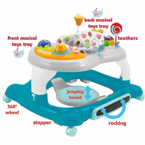 Bubbles 3-in-1 Baby Walker RAY