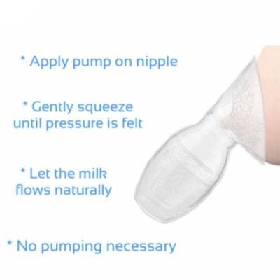 Bubbles Silicone Breast Pump With Cover