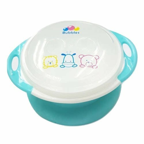 Bubbles: Suction Bowl With Lid