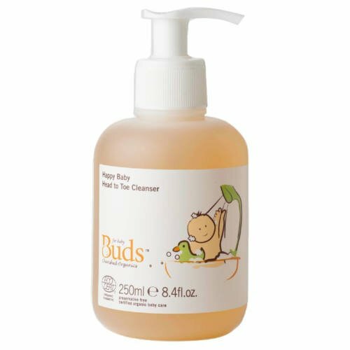 Buds Cherished Organics Happy Baby Head To Toe Cleanser 250ml