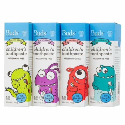 Buds: Oralcare Organics – Children’s Toothpaste With Fluoride