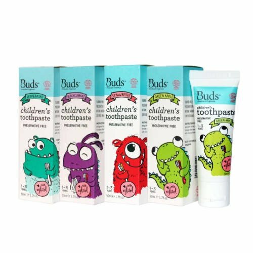 Buds Oralcare Organics Children's Toothpaste With Xylitol 50ml