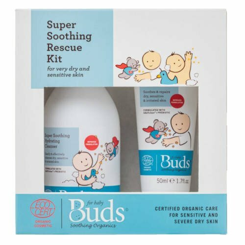 Buds: Soothing Organics Eczema Rescue Kit Set