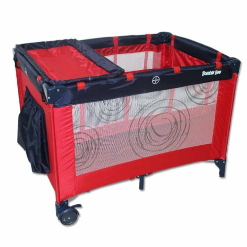 Bumble Bee Playpen BLUE & RED