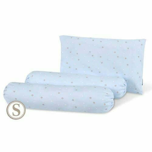 Comfy Baby Pillow & Bolster Set BLUE STAR