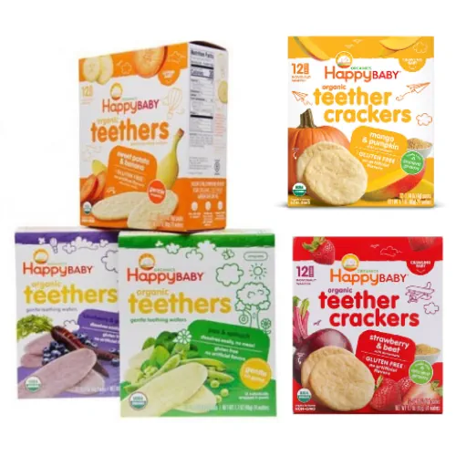 Happy Baby Organic Teethers Crackers 1