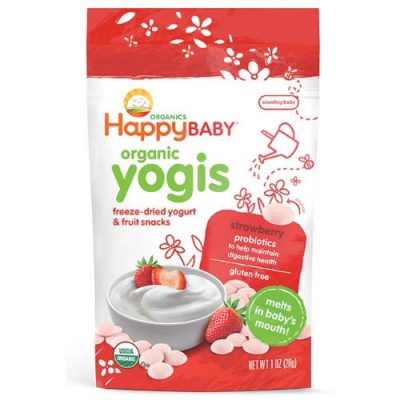 Happy Baby Organic Yogis Strawberry