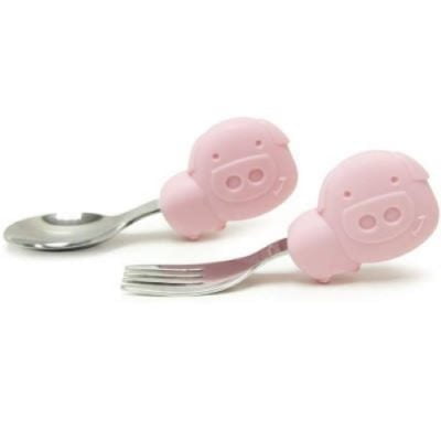 Marcus & Marcus Palm Grasp Spoon & Fork Set Pokey