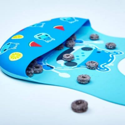Marcus & Marcus Wide Coverage Silicone Baby Bib