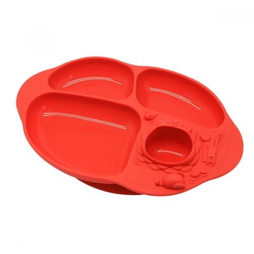 Marcus & Marcus Yummi Dip Suction Divided Plate Marcus