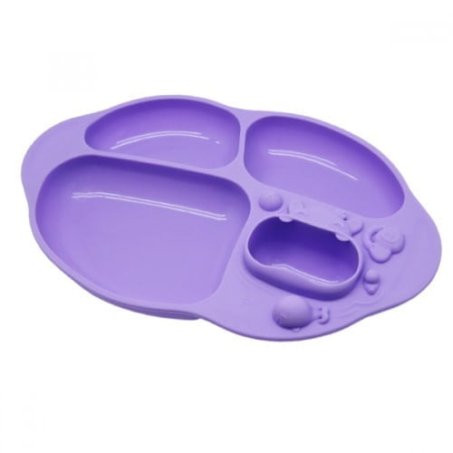 Marcus & Marcus Yummi Dip Suction Divided Plate WIllo