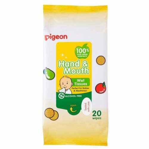 Pigeon Hand & Mouth Wet Tissue 20pcs
