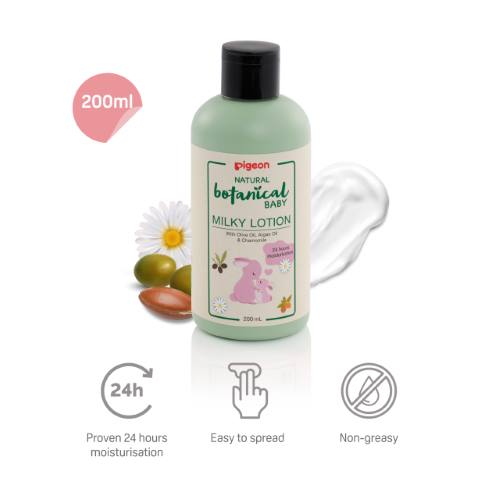 Pigeon: Natural Botanical Baby – Milky Lotion