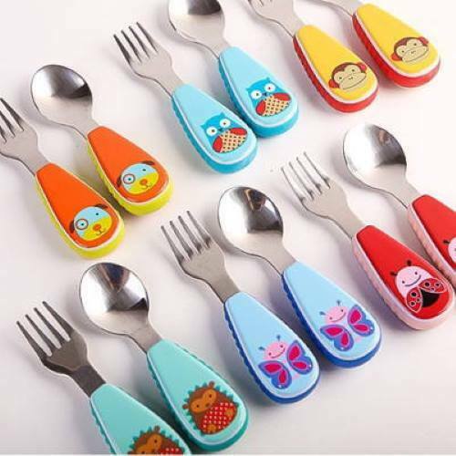 Skip Hop Zootensils Fork & Spoon