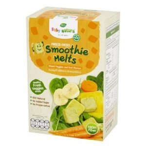 Baby Natura Freeze-Dried Smoothie Melts Mixed Veggies & Fruit
