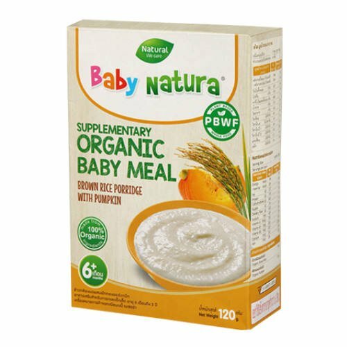 Baby Natura Organic Brown Rice Porridge WITH PUMPKIN