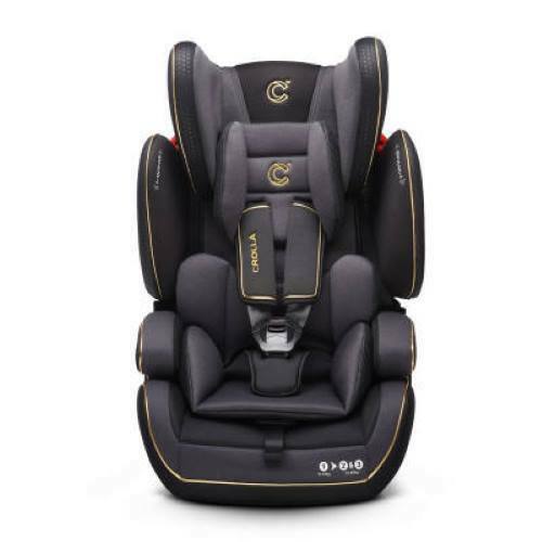 Crolla Aura Combination Booster Car Seat BLACK GOLD