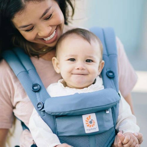Ergobaby Baby Carrier - Omni 360 All-In-One Carrier - Cool Air Mesh