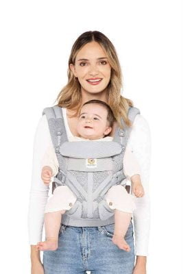 Ergobaby Baby Carrier - Omni 360 All-In-One Carrier - Cool Air Mesh Descriptions 1