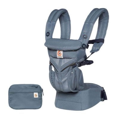 Ergobaby Baby Carrier - Omni 360 All-In-One Carrier - Cool Air Mesh OXFORD BLUE