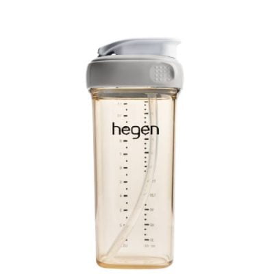 Hegen PCTO Straw Cup PPSU 330ml GREY