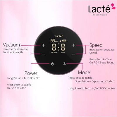 Lacte Duet Omnia Pro Breast Pump Descriptions