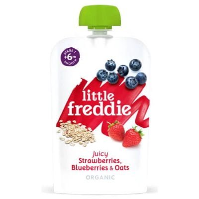 Little Freddie Fruit Pouches Strawberries, Blueberries & Oats