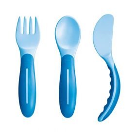 MAM Cutlery Set 3pcs BLUE